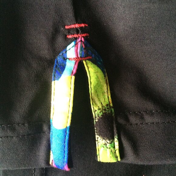 Au Noir Mens Black T-Shirt Sz 7 (3XL) Short Sleeve Mercerised Pima Cotton Logo - Picture 9 of 9